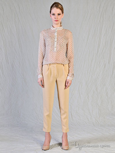 Брюки Pepen, цвет цвет бежевый