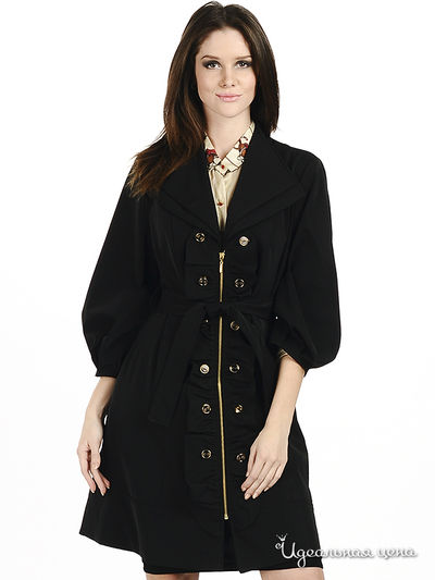 Плащ Pole & Pole, цвет цвет черный