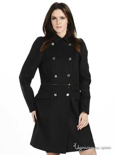 Пальто Pole & Pole, цвет цвет темно-серый