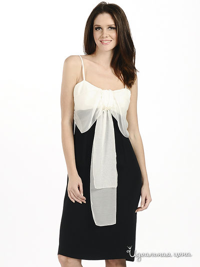 Платье Pole & Pole, цвет цвет темно-синий / молочный