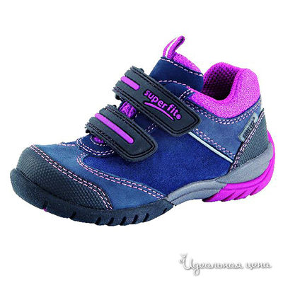 Полуботинки SuperFit, цвет цвет синий / розовый