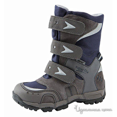 Сапоги SuperFit, цвет цвет серый / синий