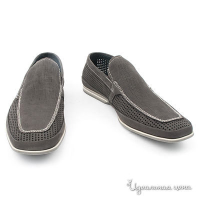 Мокасины Neri&Rossi, цвет цвет темно-серый