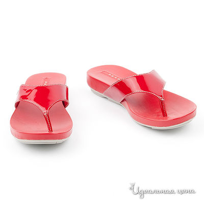 Сандалии Prada, цвет цвет красный