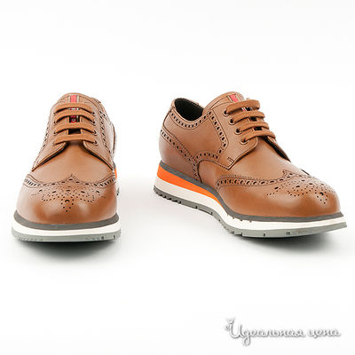 Туфли Prada, цвет цвет коричневый