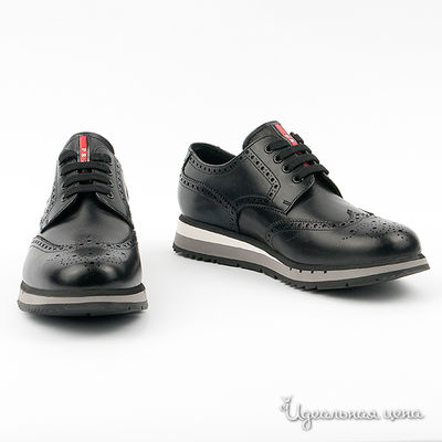 Туфли Prada, цвет цвет черный