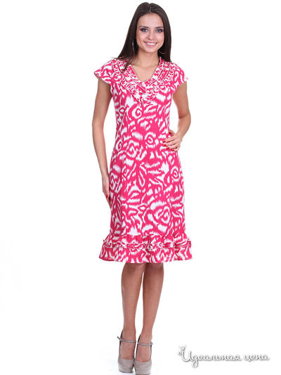 Платье Olive Grey, цвет цвет белый / красный