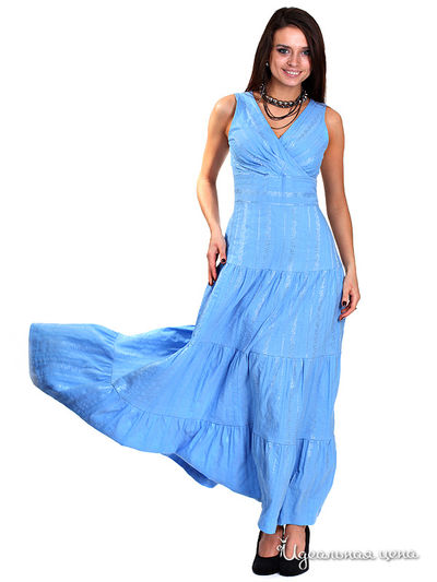 Платье Olive Grey, цвет цвет голубой