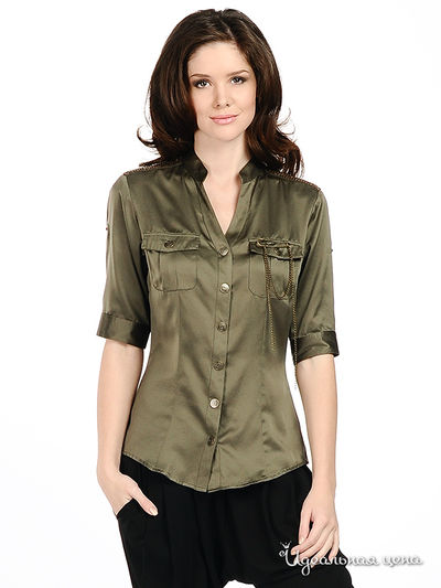 Блуза Apart, цвет цвет хаки