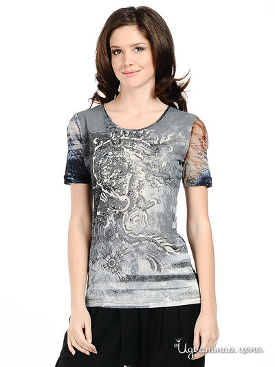 Футболка Passport, цвет цвет синий