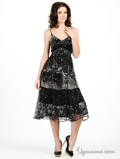 Сарафан Passport, цвет цвет черный / серый