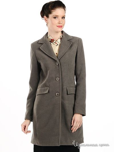 Пальто Maidoma, цвет цвет серо-зеленый