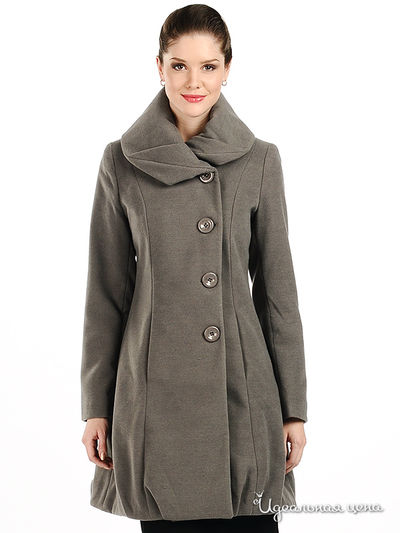 Пальто Maidoma, цвет цвет серо-зеленый