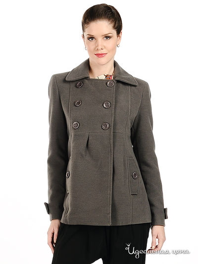 Пальто Maidoma, цвет цвет серо-зеленый