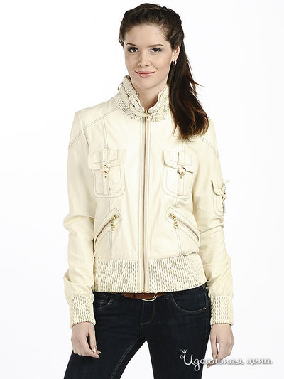 Куртка Мультибренд, цвет цвет молочный