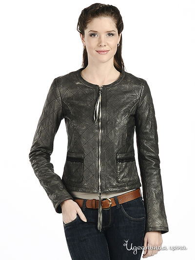 Жакет Мультибренд, цвет цвет темно-серый