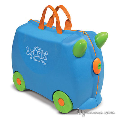 Чемодан Trunky, цвет цвет голубой