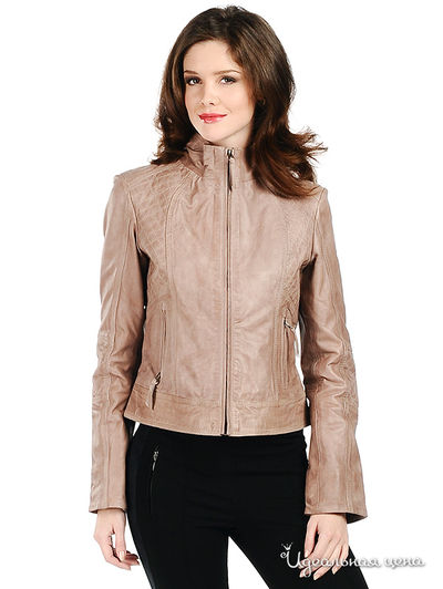 Куртка Снежная королева, цвет цвет какао