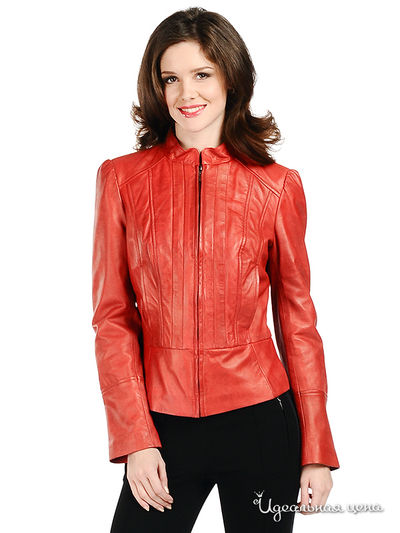 Куртка Снежная королева, цвет цвет красный