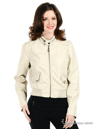 Куртка Снежная королева, цвет цвет бежевый