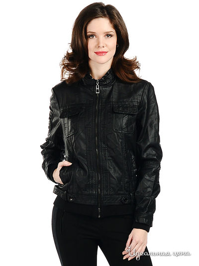 Куртка Снежная королева, цвет цвет черный