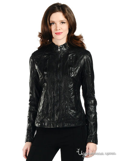 Куртка Снежная королева, цвет цвет черный