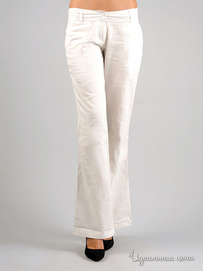 Брюки CARIBA, цвет цвет белый