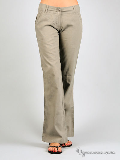 Брюки CARIBA, цвет цвет серый