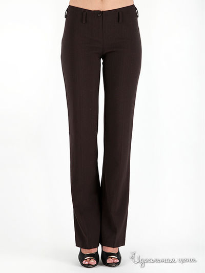 Брюки CARIBA, цвет цвет коричневый