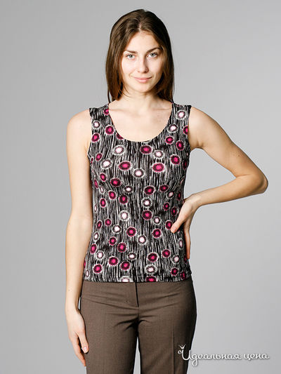 Топ CARIBA, цвет цвет черный