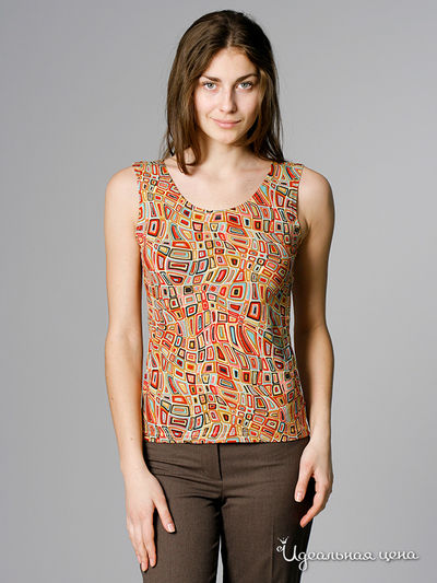 Топ CARIBA, цвет цвет красный