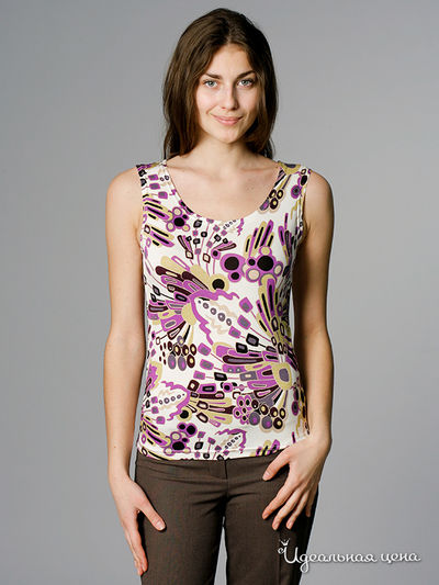 Топ CARIBA, цвет цвет белый