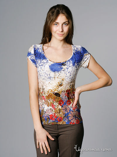 Футболка CARIBA, цвет цвет мультиколор