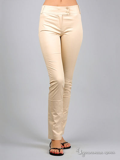 Брюки CARIBA, цвет цвет бежевый