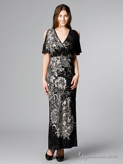 Платье CARIBA, цвет цвет черный