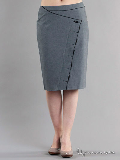 Юбка Kristina, цвет цвет серый