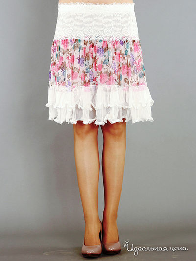 Юбка Kristina, цвет цвет мультиколор / белый