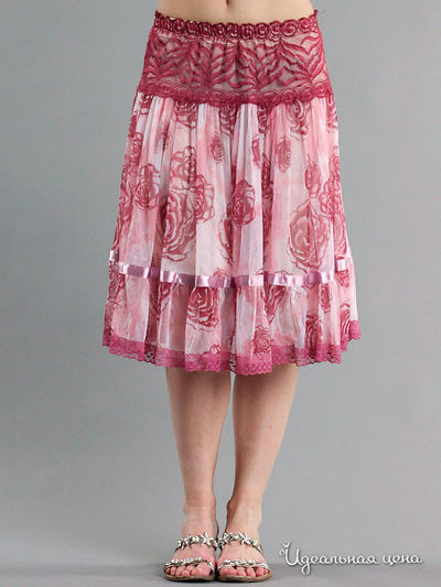 Юбка Kristina, цвет цвет мультиколор / розовый