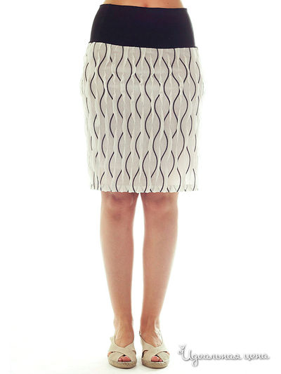 Юбка Kristina, цвет цвет молочный / черный