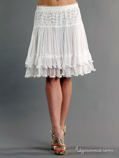 Юбка Kristina, цвет цвет белый
