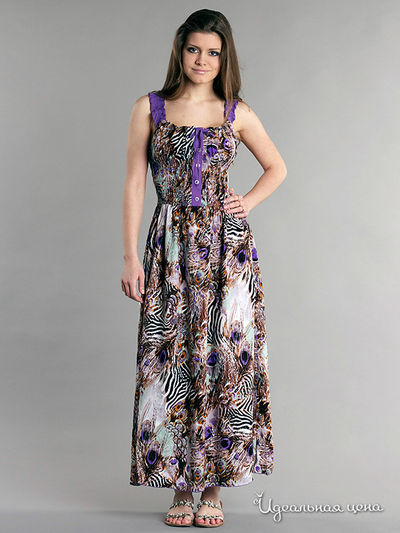 Сарафан Kristina, цвет цвет фиолетовый / мультиколор