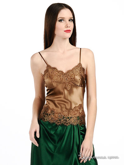 Топ Renato Nucci, цвет цвет кофейный