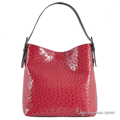 Сумка Sabellino, цвет цвет клубничный/ черный