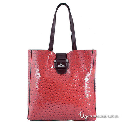 Сумка Sabellino, цвет цвет коралловый / темно-коричневый