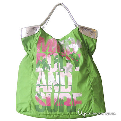 Сумка Sabellino, цвет цвет салатовый / серебряный