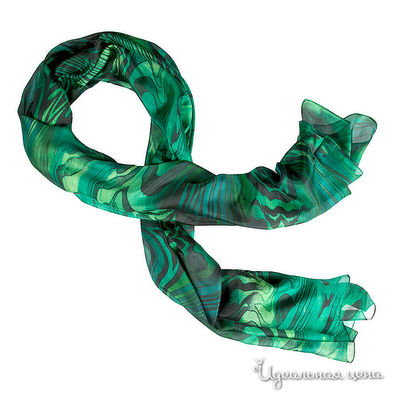 Палантин Sabellino, цвет цвет бирюзовый / зеленый / черный