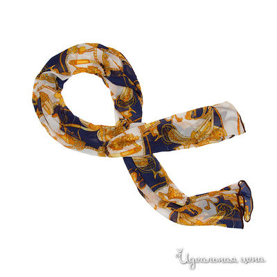 Палантин Sabellino, цвет цвет синий / золотой / белый