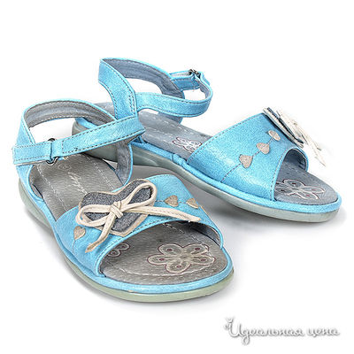 Босоножки Beppi, цвет цвет голубой