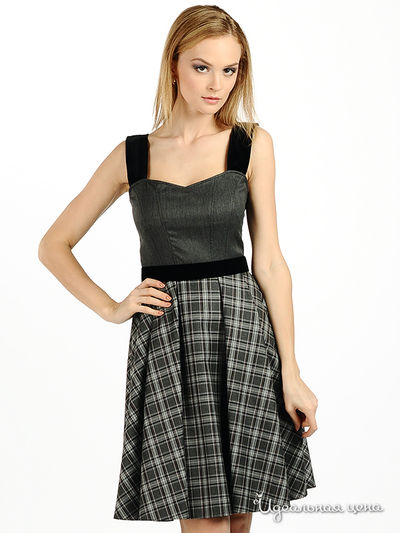 Платье Stela Di Mare, цвет цвет серый