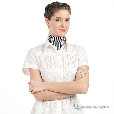 Платок Roeckl, цвет цвет белый / черный